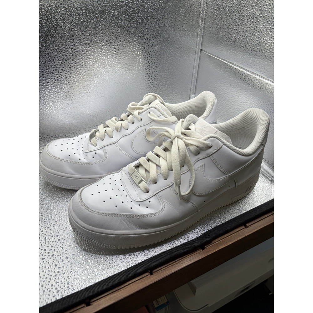 Nike Air Force 1 '07 Men's Shoes White CW2288-111 AF1 Triple White - Size 9